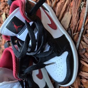 Jordan Kids' Sneakers - Black, Red, White